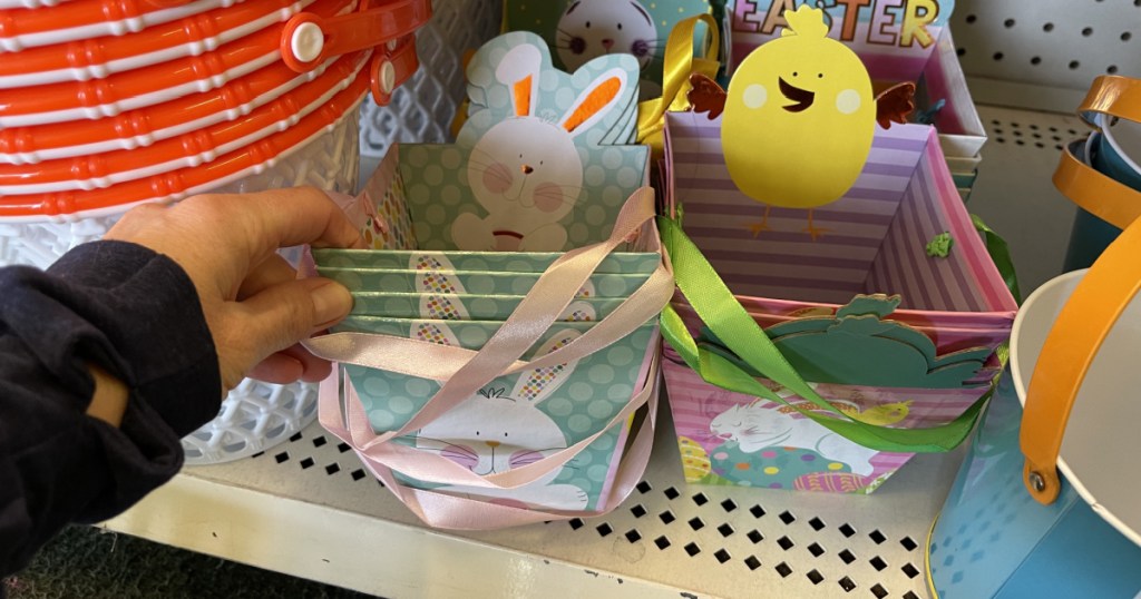 dollar tree easter baskets in store