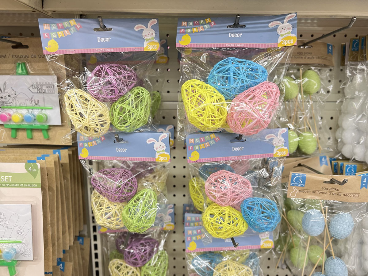 easter egg wire decor packages