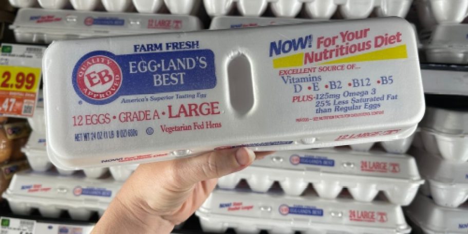 BOGO FREE Eggland’s Best Eggs at Kroger (Just $2 Per Dozen)