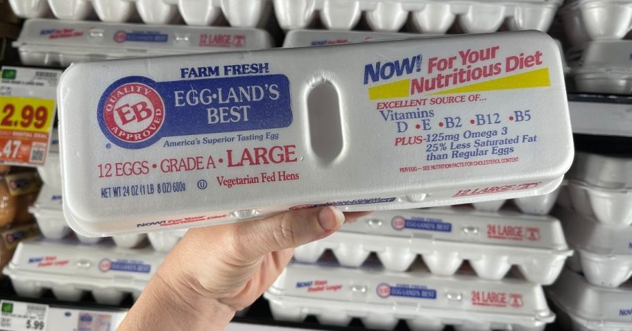 BOGO FREE Eggland’s Best Eggs at Kroger (Just $2 Per Dozen)