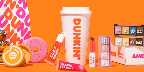 e.l.f. x Dunkin’ Makeup Collection Available Now (+ Get TWO Free Mini Gifts w/ Order!)