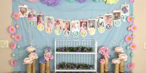This Reader Created a Frugal & Creative 1st Birthday Display