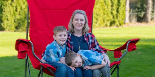 This Giant Camp Chair from Costco Fits the Whole Family!