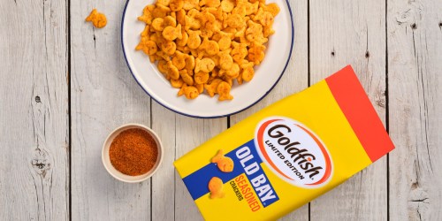 Goldfish Launching Old Bay Seasoned Crackers in Stores (Sold Out Online in 9 Hours!)
