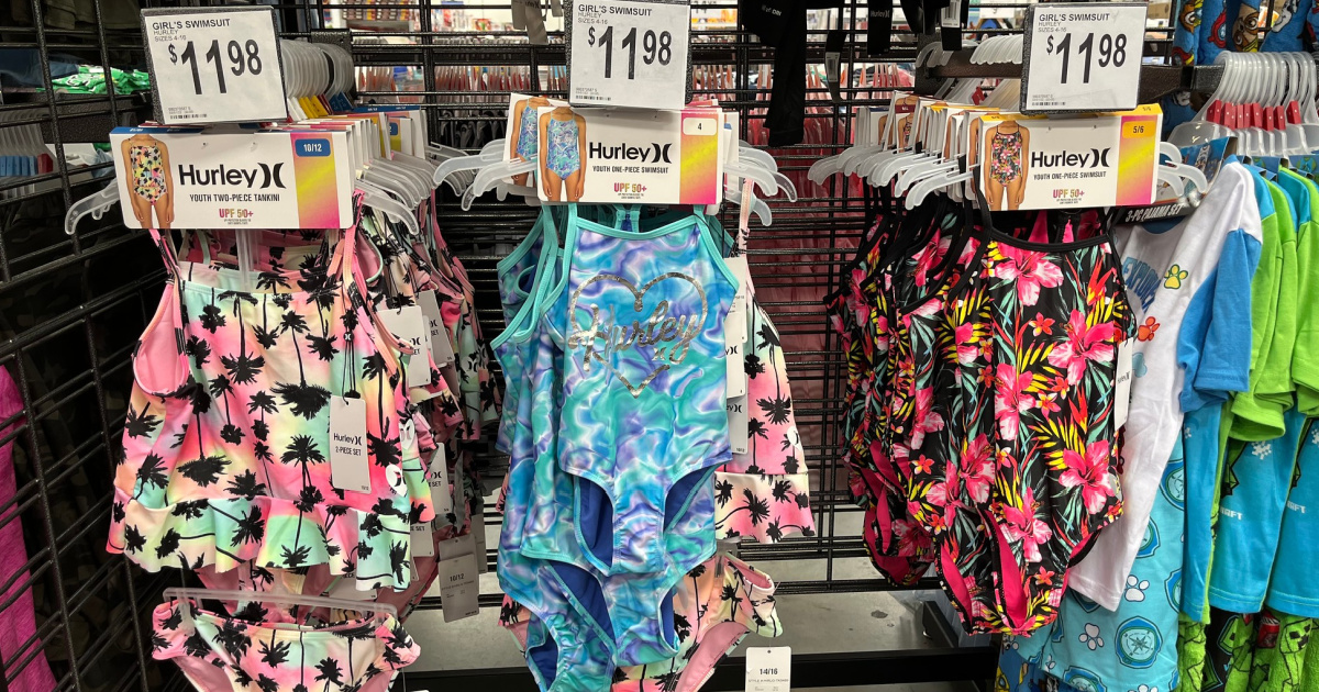 Hurley Kids Swimsuits & Rash Guards from $10.98 at Sam's Club | Hip2Save
