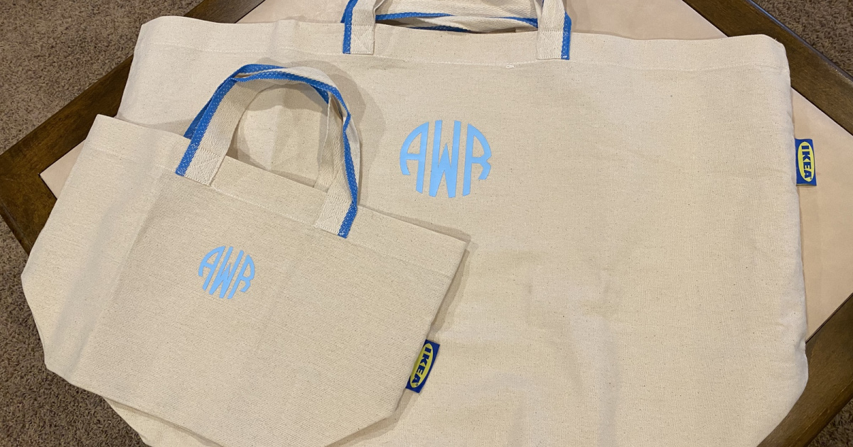 This Reader Transformed IKEA Reusable Bags Into a Personalized Gift