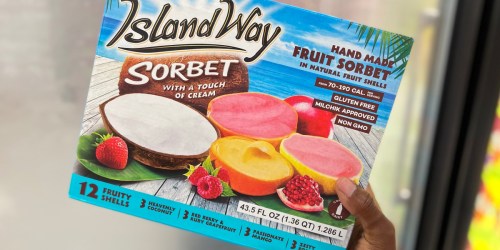 Island Way Sorbet 12-Count Box Just $10.99 at Costco | Hand Made Sorbet Served in Natural Fruit Shell