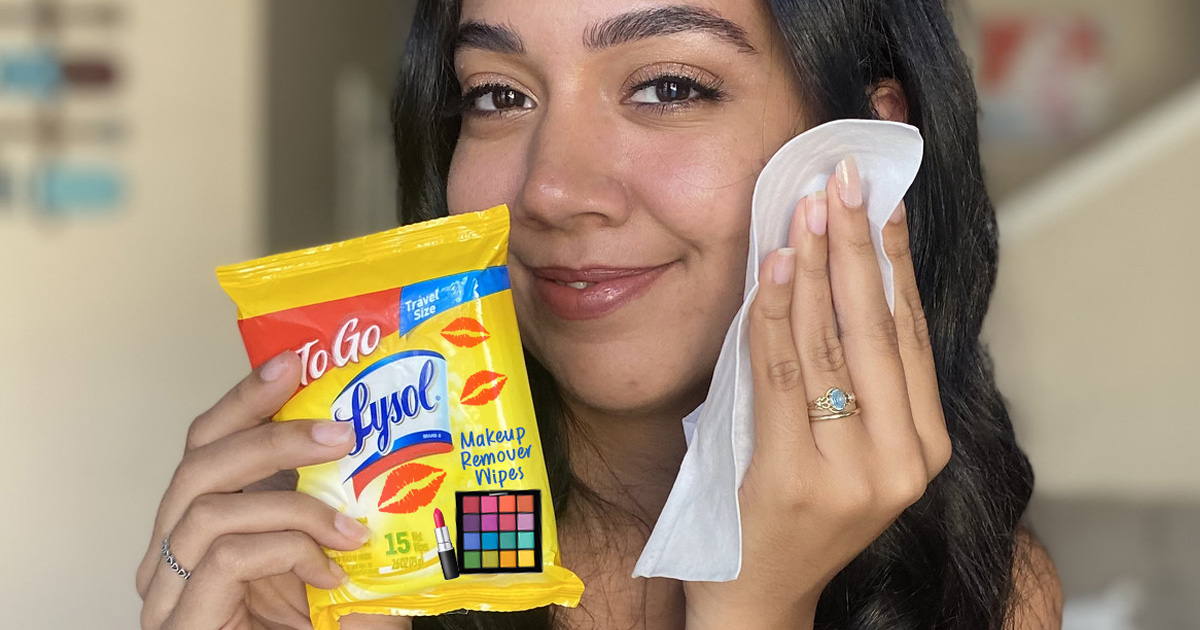 NEW Lysol Makeup Wipes Are My Go-To Remover (+ BOGO Free Exclusive Promo!)