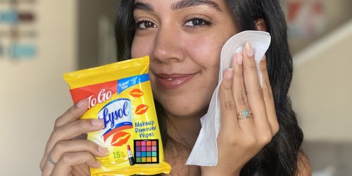NEW Lysol Makeup Wipes Are My Go-To Remover (+ BOGO Free Exclusive Promo!)
