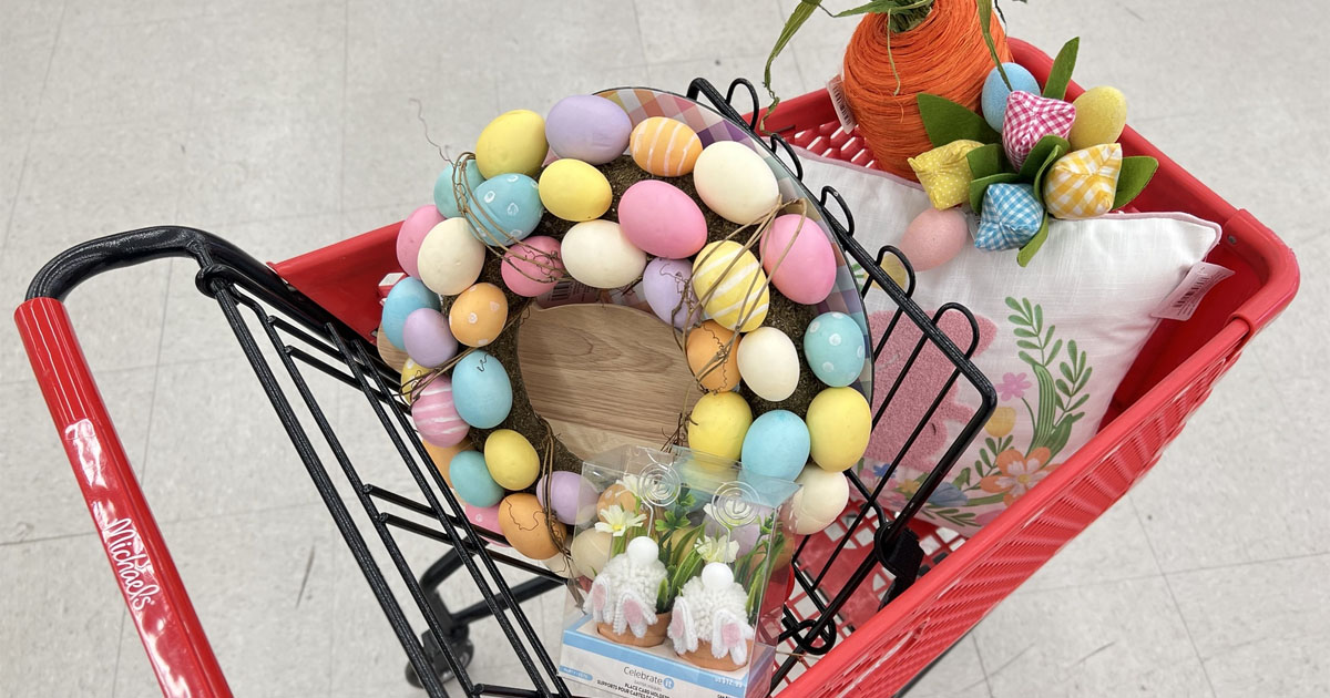 50% Off Michaels Easter Baskets, Decorations, & More (In-Store & Online)