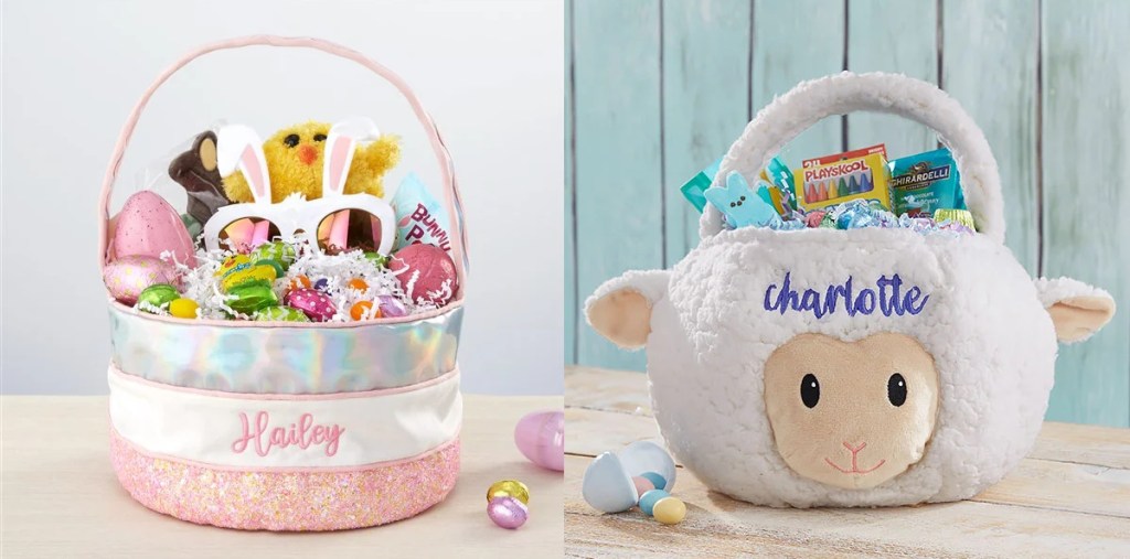 personalized Easter baskets