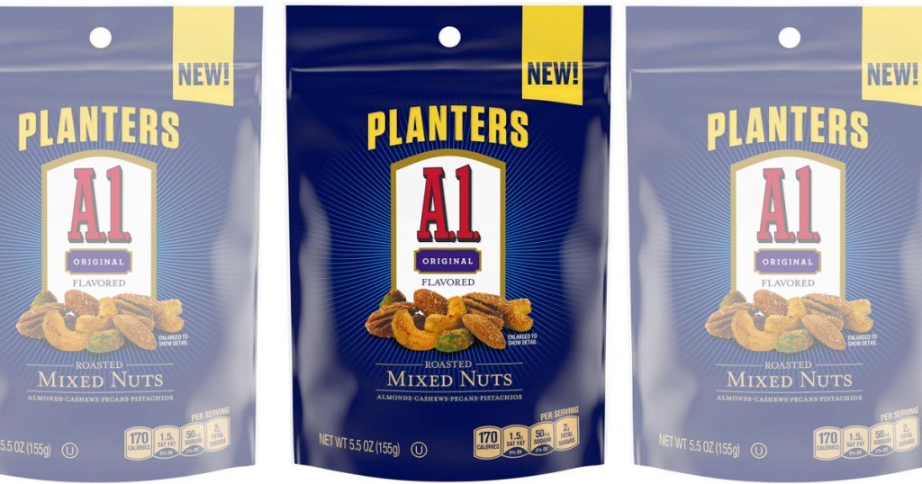 planters A1 nuts in bag
