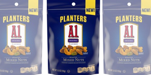 Planter’s A1 Flavored Roasted Mixed Nuts 5oz Bag Just $4.64 Shipped on Amazon
