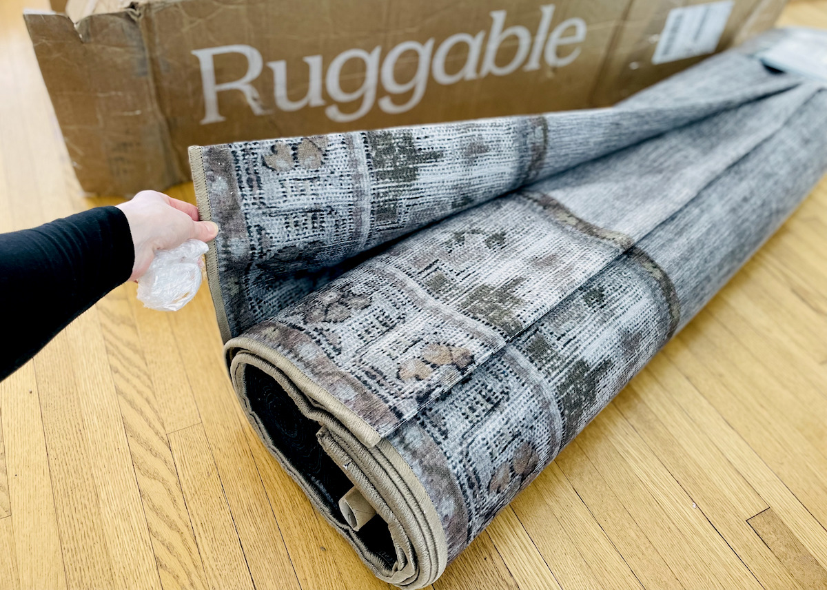 Ruggable - 2'6x7' (cushioned Pad) - Kamran Machine Washable Rug