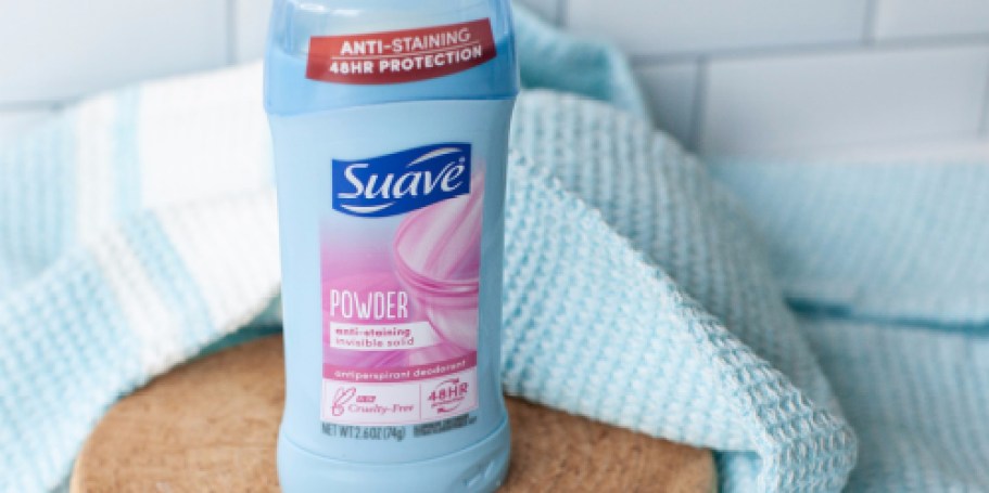 THREE Suave Deodorants ONLY $1 After CVS Rewards
