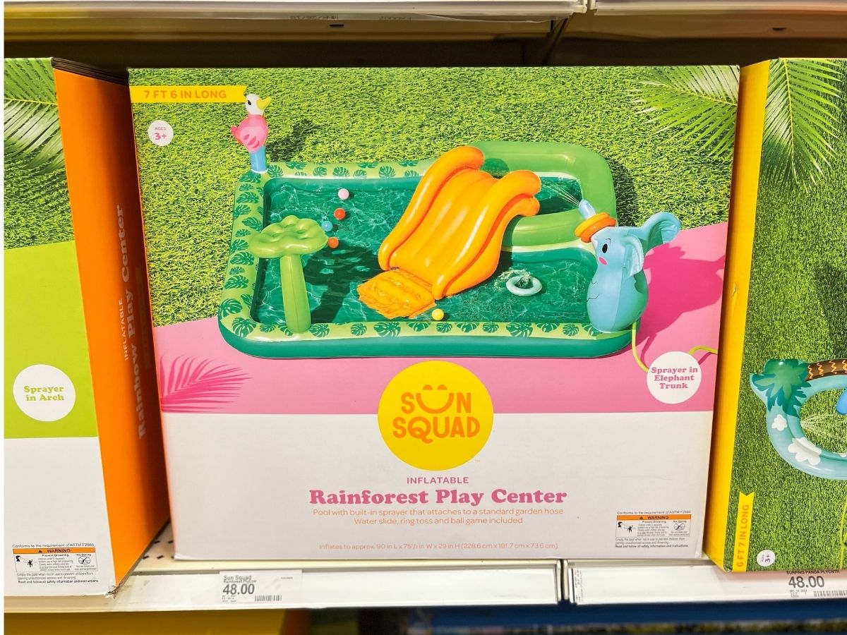 Sun Squad Rainforest Play Center inflatable 