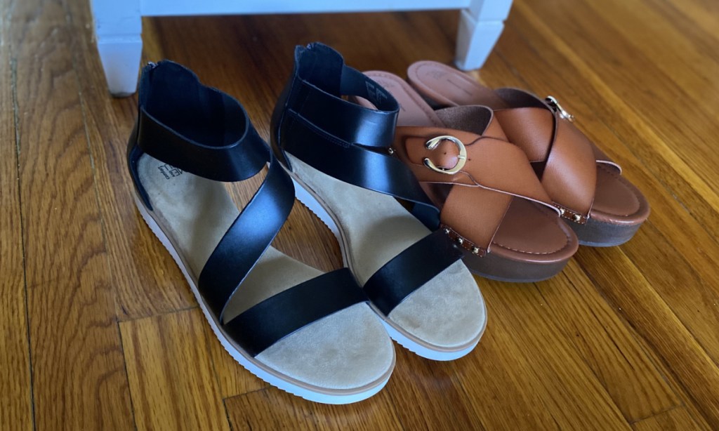 time and tru spring sandals 