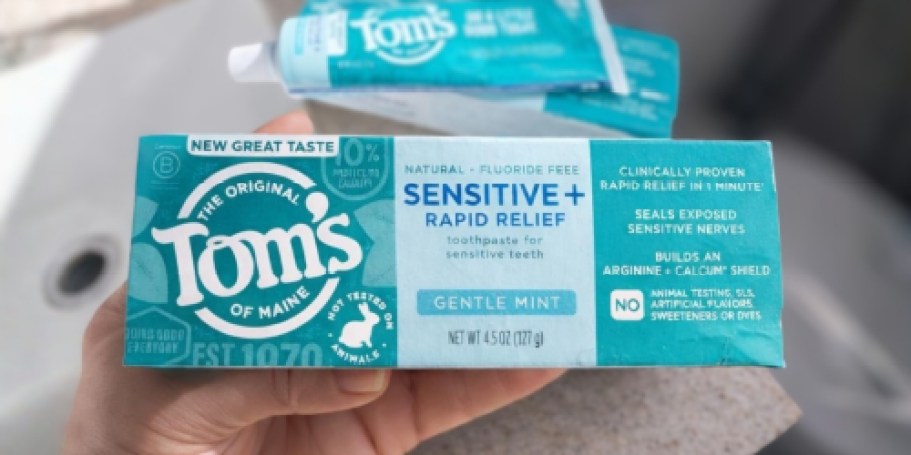 Tom’s of Maine Toothpaste Just $1.99 at Target (Regularly $6)