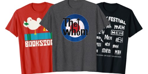 Cheap Graphic Tees for the Family from $5 Shipped on Woot.com (Includes Kids & Plus Sizes)