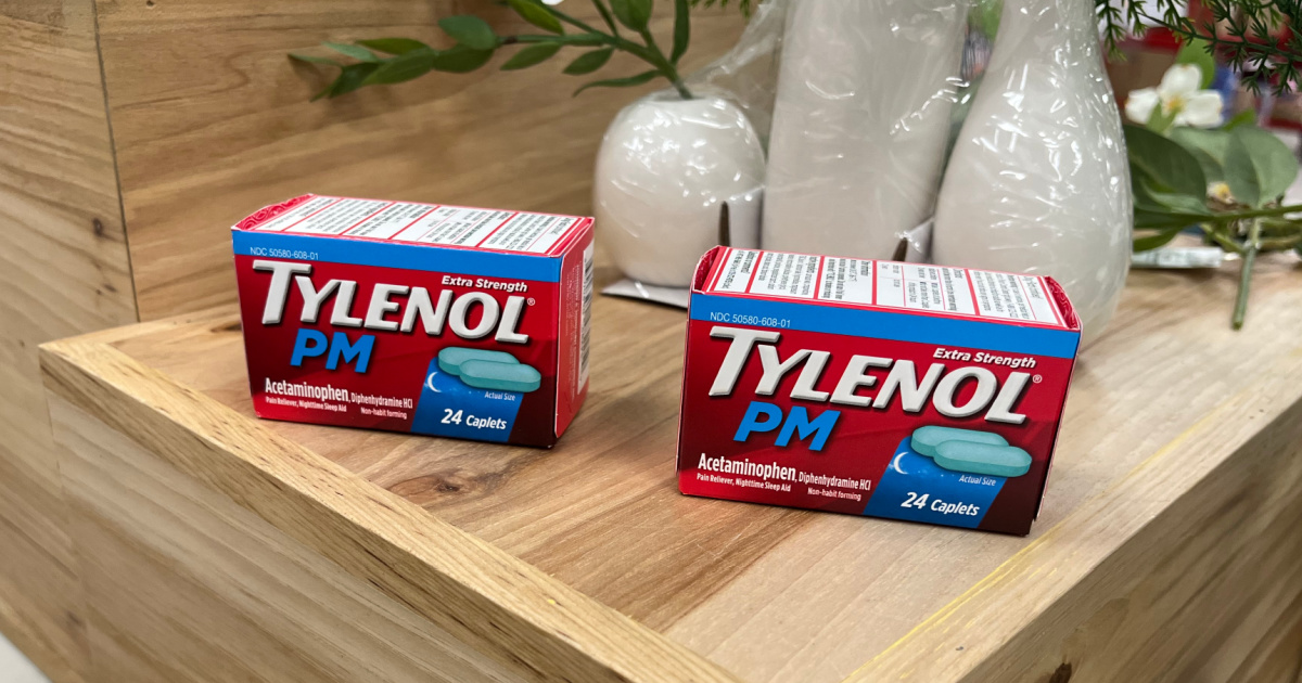 Tylenol PM Extra Strength Pain Reliever Just $1.69 Each After Target Gift Card (Regularly $5)