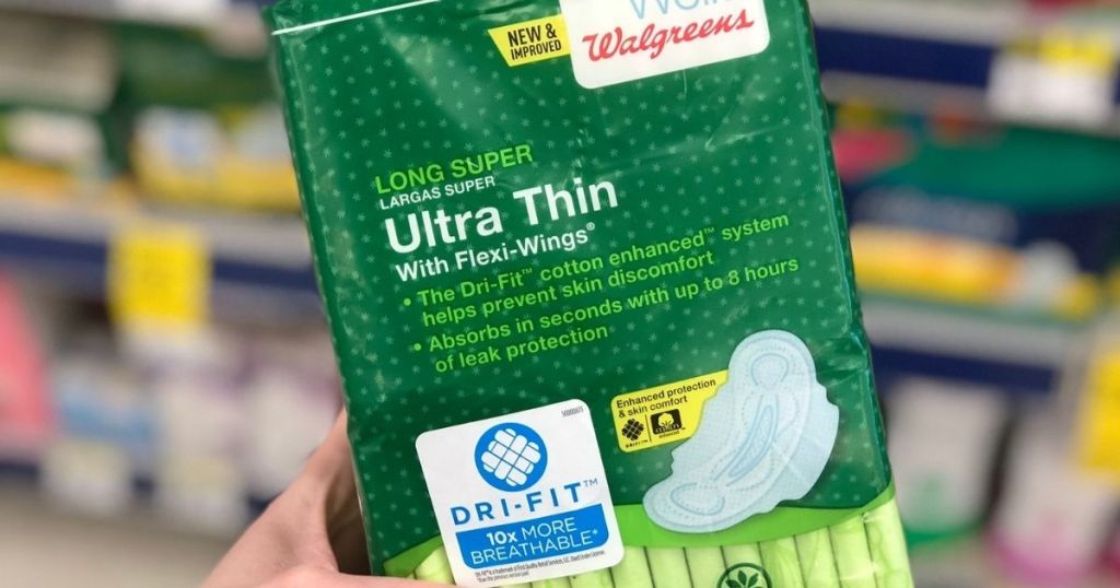Walgreens Ultra Thin pads