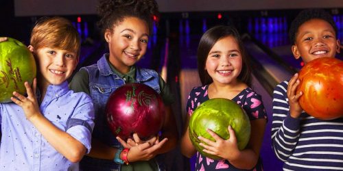 Kids Bowl 2 FREE Games Each Day ALL Summer ($200 Value!) + Save 30% on a Family Pass