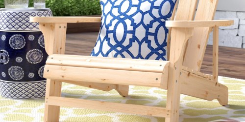 Adirondack Wood Chair Only $97.99 Shipped on Wayfair (Regularly $140)