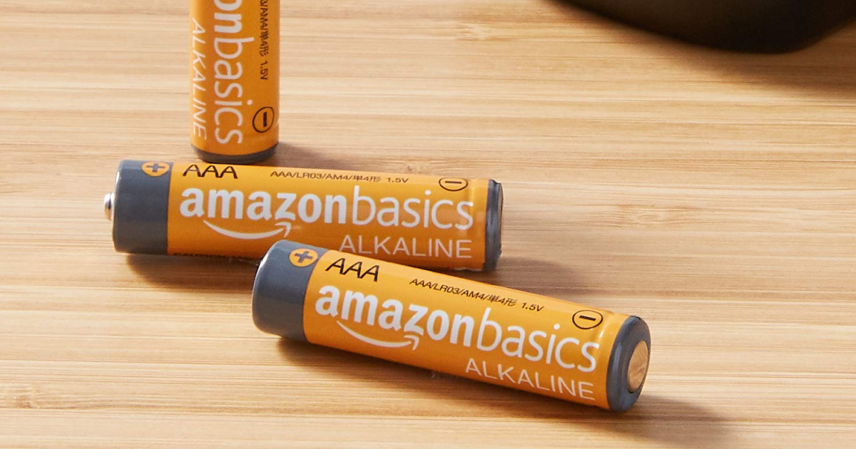 Amazon Basics AAA Batteries 20Pack Only 6.35 Shipped Great for Toys, Remotes & More