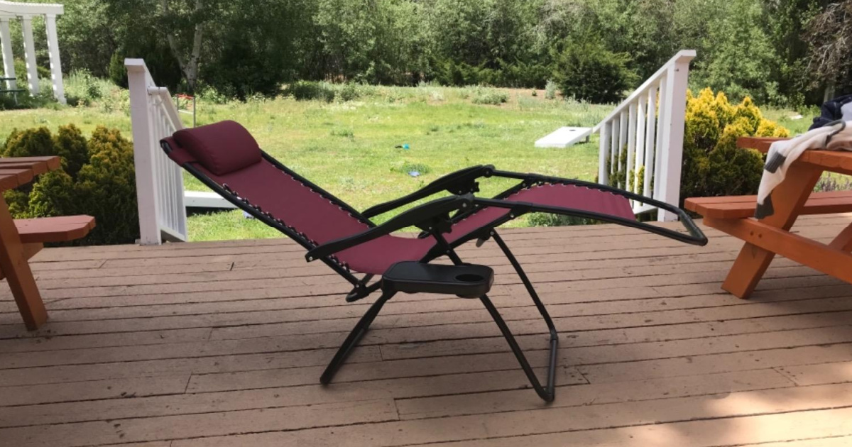 Amazon Basics Zero Gravity Chair 2Pack Set Only 102.49 Shipped