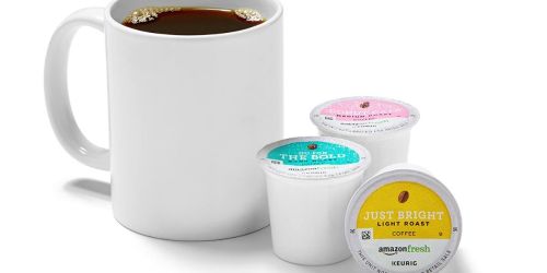 AmazonFresh Coffee K-Cups 60-Count Variety Pack Just $17.98 Shipped | Only 30¢ Per Cup