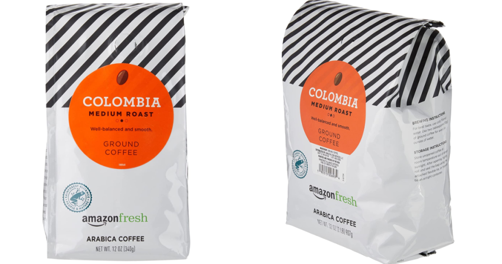AmazonFresh Columbia Ground Coffee Medium Roast