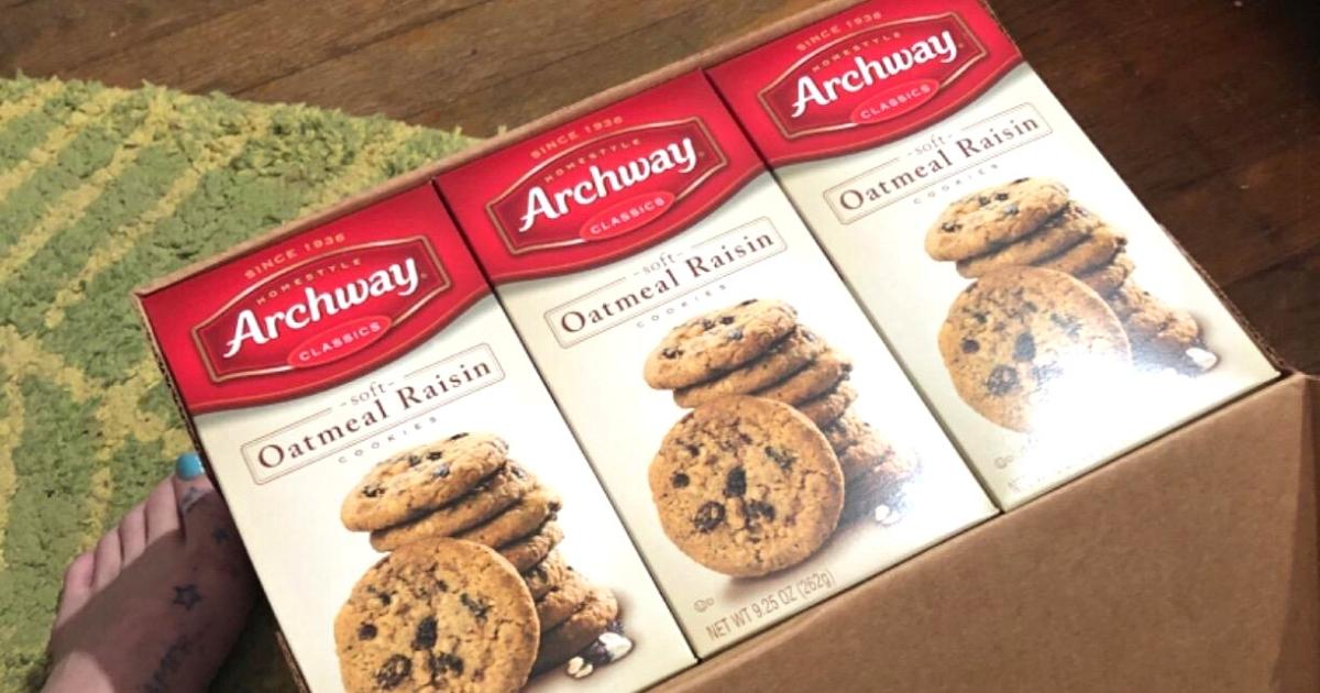 Archway Oatmeal Raisin or Windmill Cookies