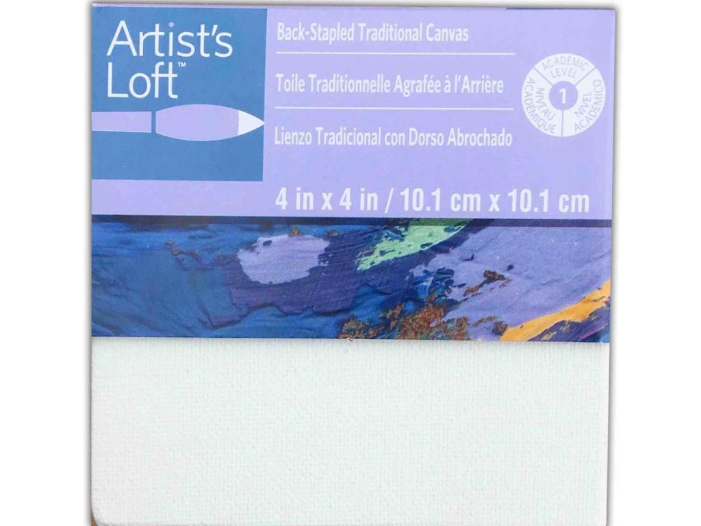 Artist's Loft Level 1 4" x 4" Traditional Canvas