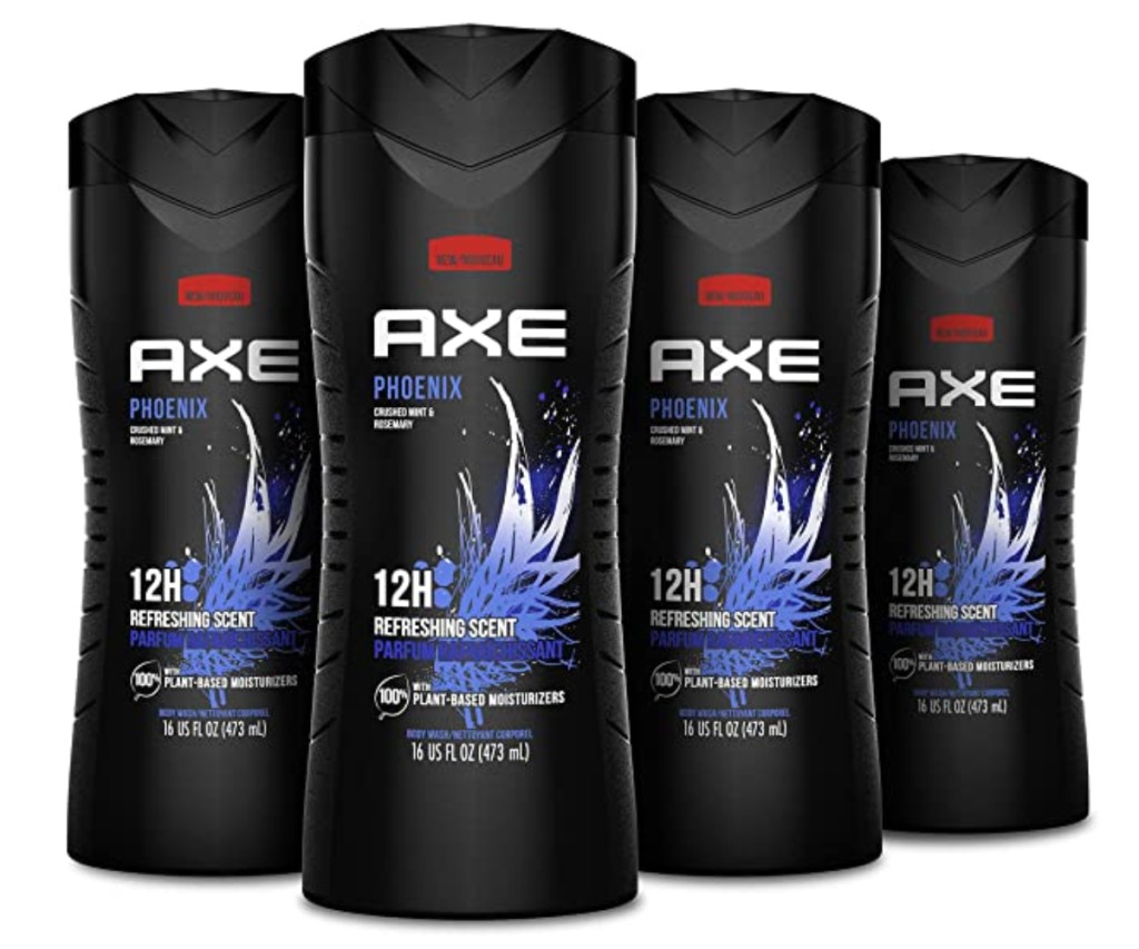 Axe Body Wash 4 count