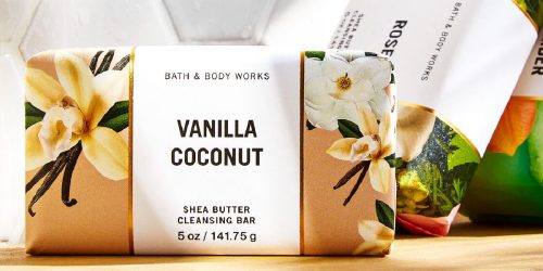 Bath & Body Works Shea Butter Cleansing Bar Soap Only $3.95 (Regularly $9)