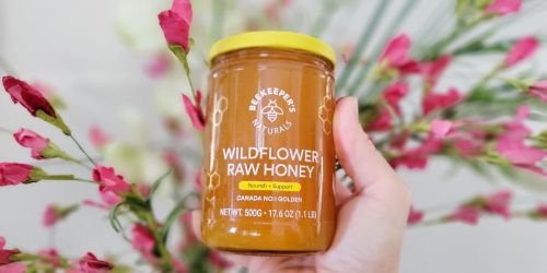 Beekeeper’s Naturals Wildflower Honey 1-Pound Jar from $9.71 Each Shipped for Amazon Prime Members