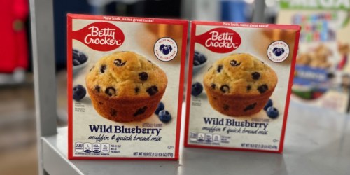 Betty Crocker Blueberry Muffin Mix Only $1.87 Shipped on Amazon + More