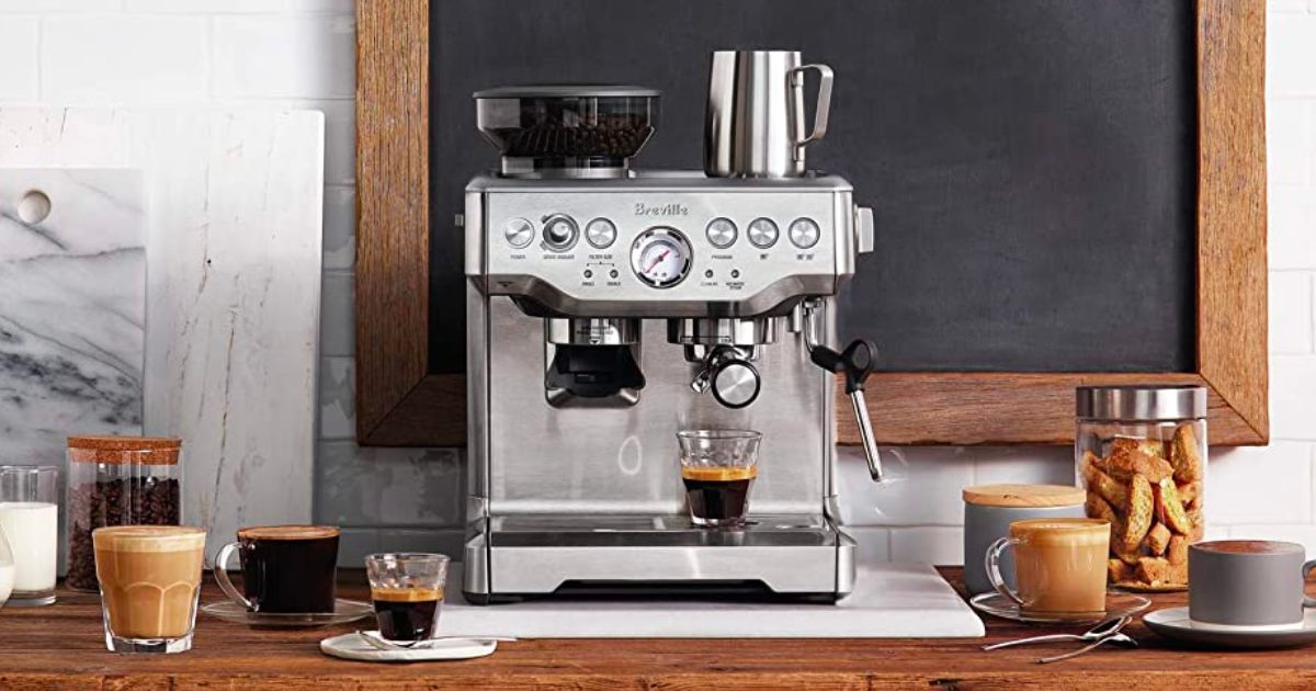 Breville barista express espresso machine