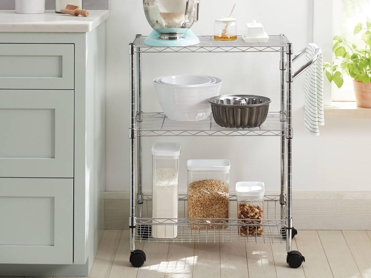 Target Utility Cart Sale | 3-Tier Round Metal Cart ONLY $32 + More ...