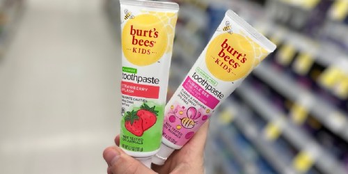 Better Than FREE Burt’s Bees Kids Toothpaste & Oral-B Toothbrush After Walgreens Rewards