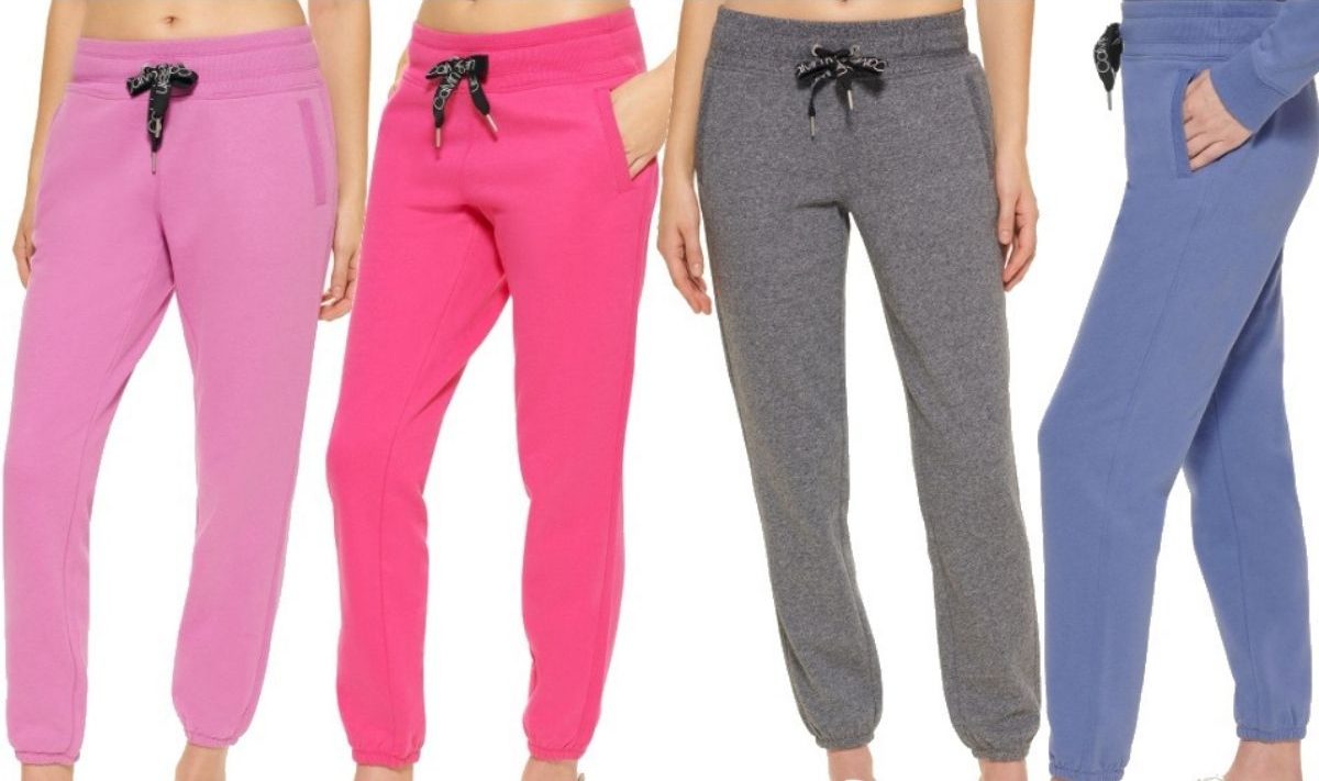 Women's Calvin Klein Sleepwear Sweatpants Gray And Black Size Small - 2  Pack | eBay