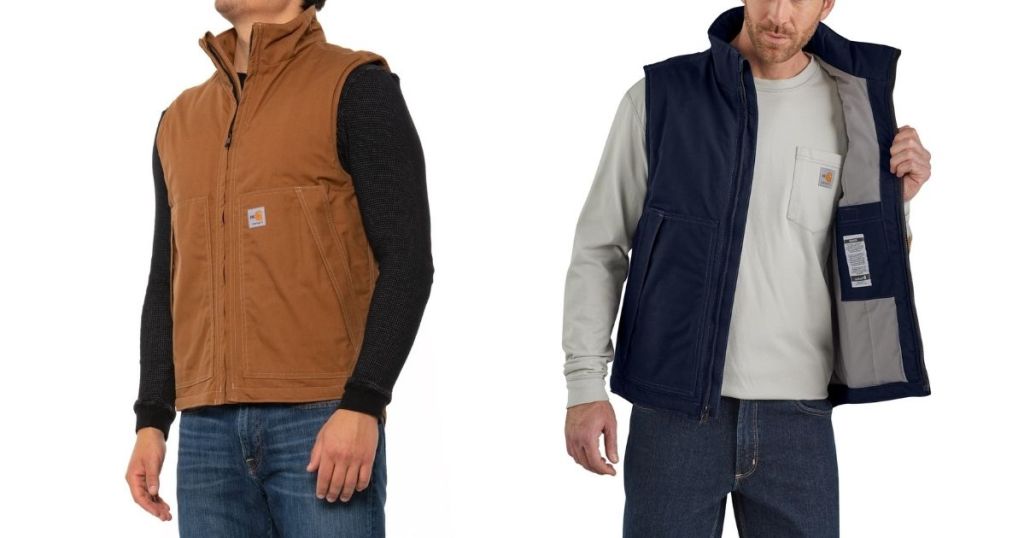 men wearing Carhartt vests