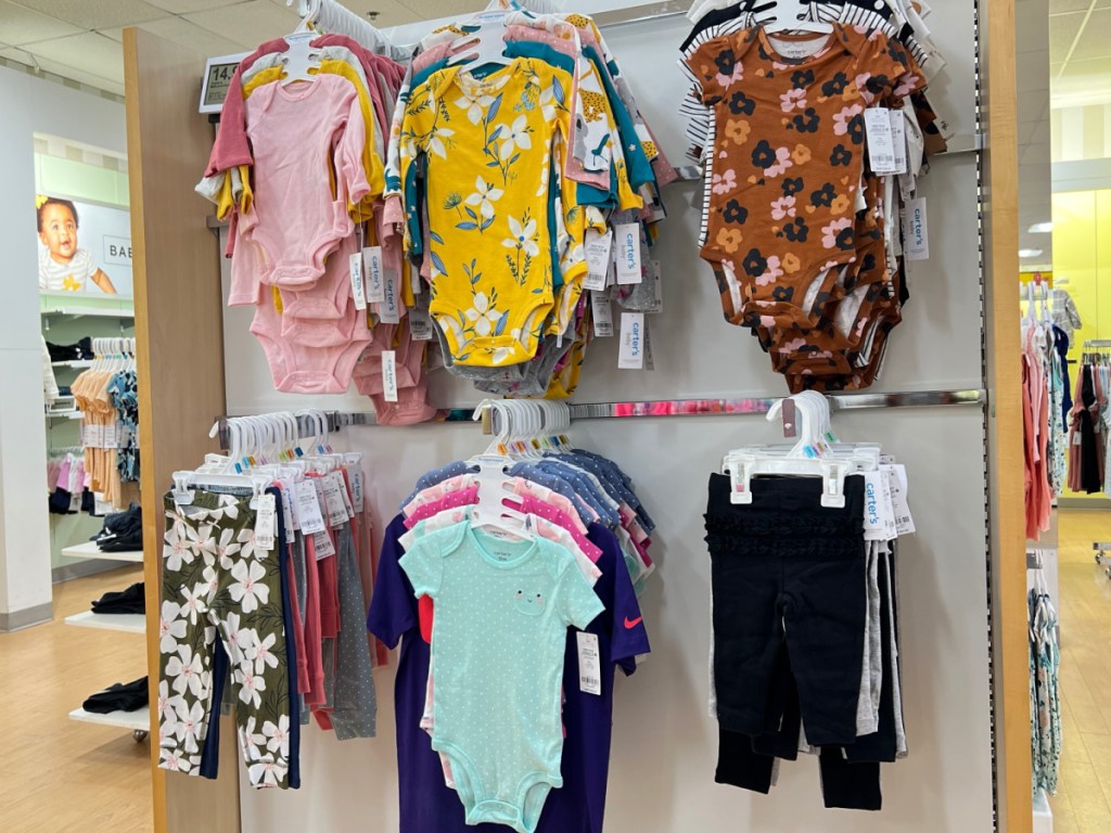 baby clothing in store