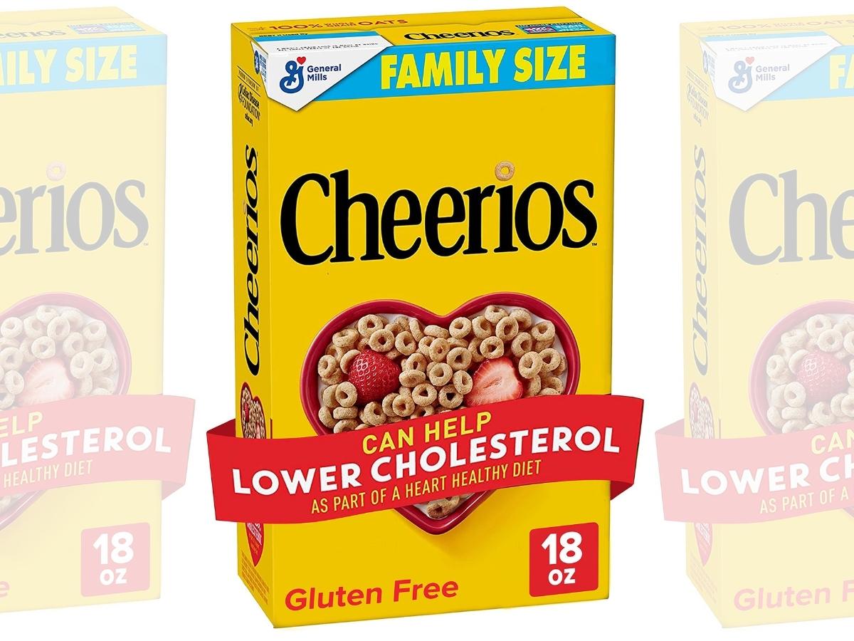 Cheerios Cereal Family Size 18oz Box