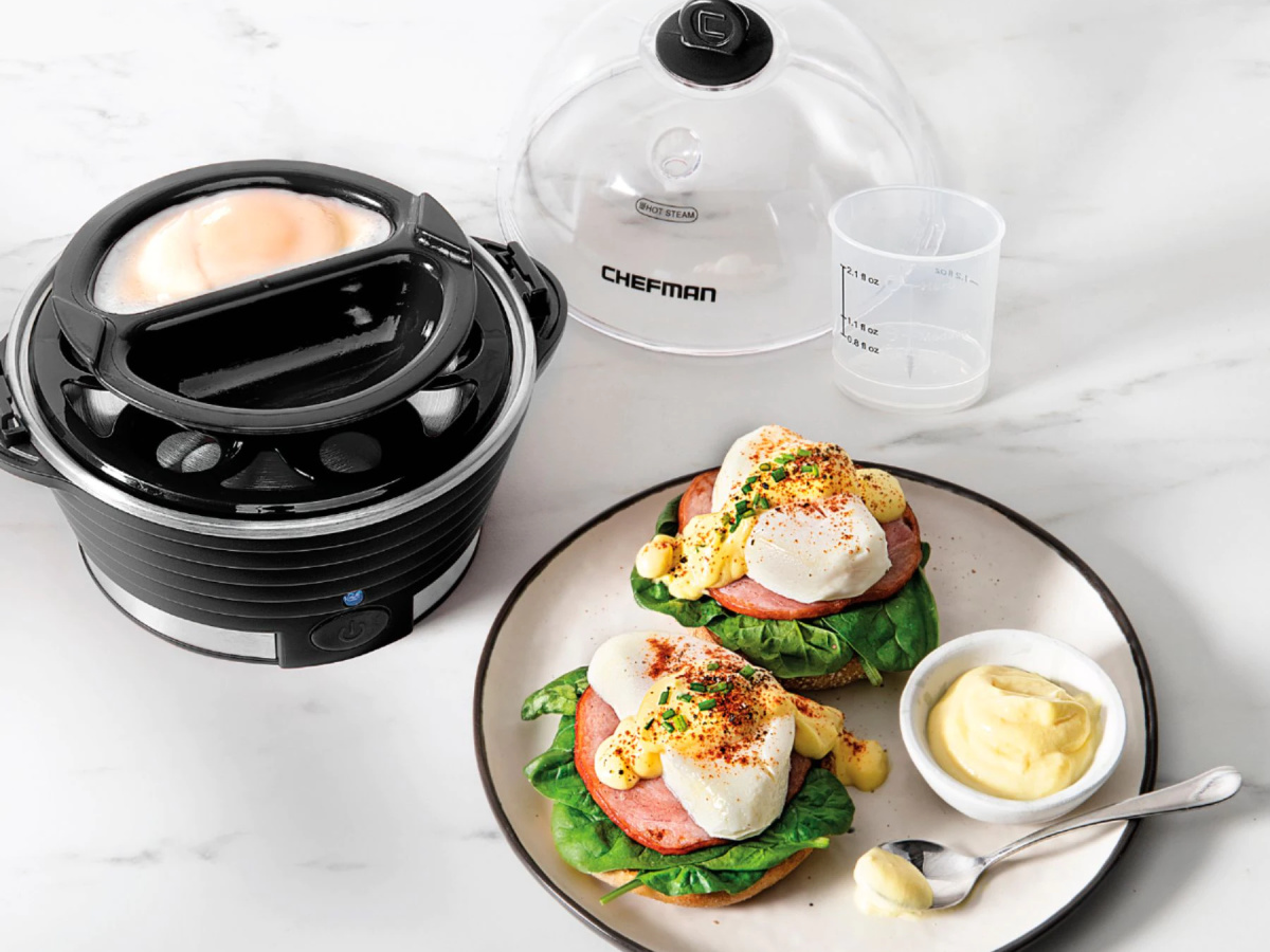 Chefman Electric Double Decker Egg Cooker 