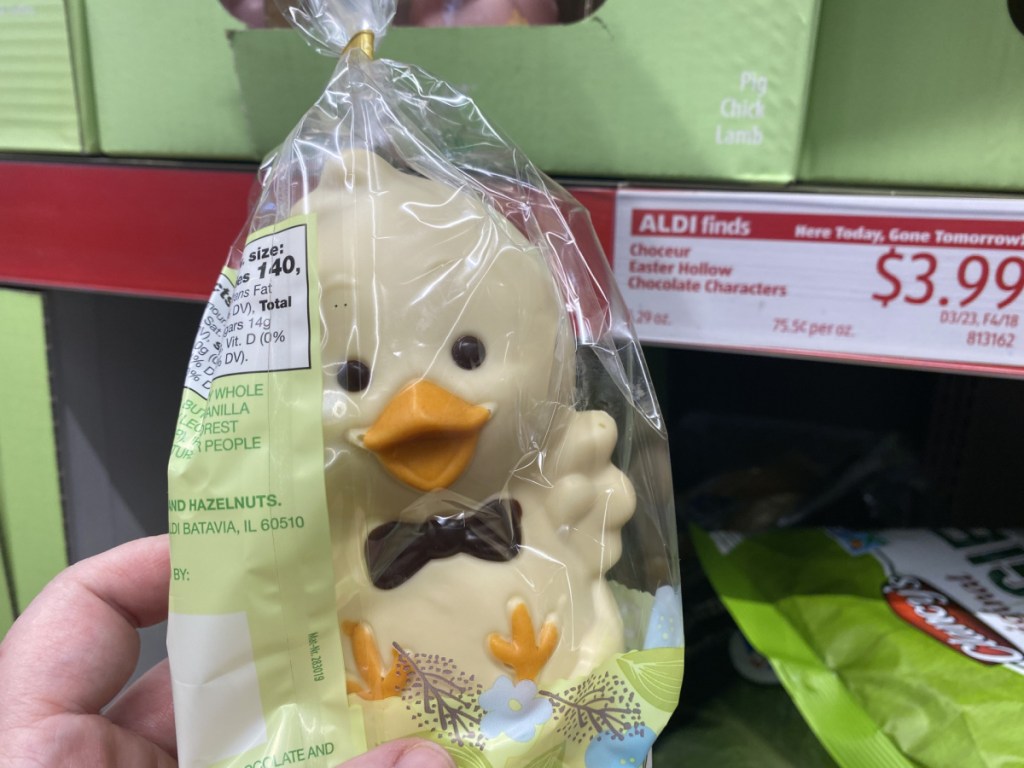chocolate chick candy in store