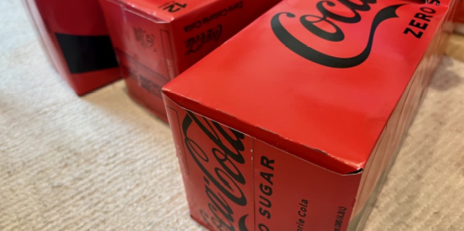 THREE Coca-Cola Zero Sugar 12-Packs Just $15.62 Shipped on Amazon