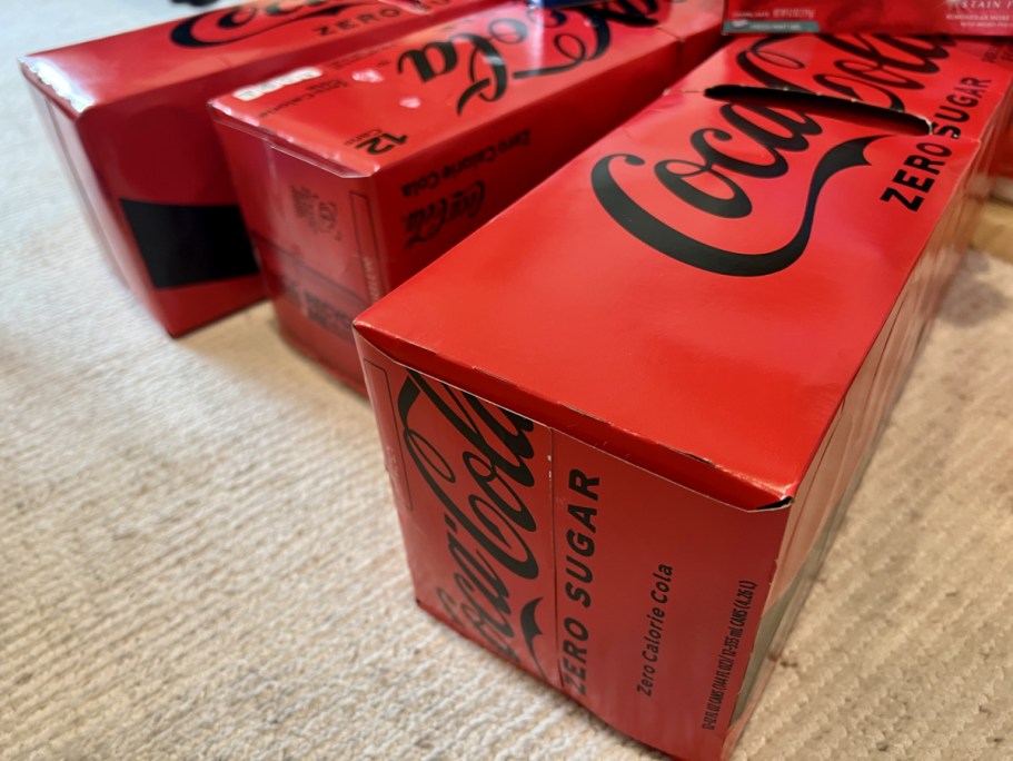 THREE Coca-Cola Zero Sugar 12-Packs Just $15.62 Shipped on Amazon