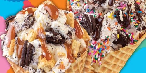 Cold Stone Creamery OREO Crème Ice Cream Now Available + $3 Off $10 Coupon