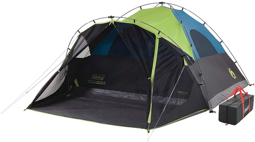 family tent and storage bag